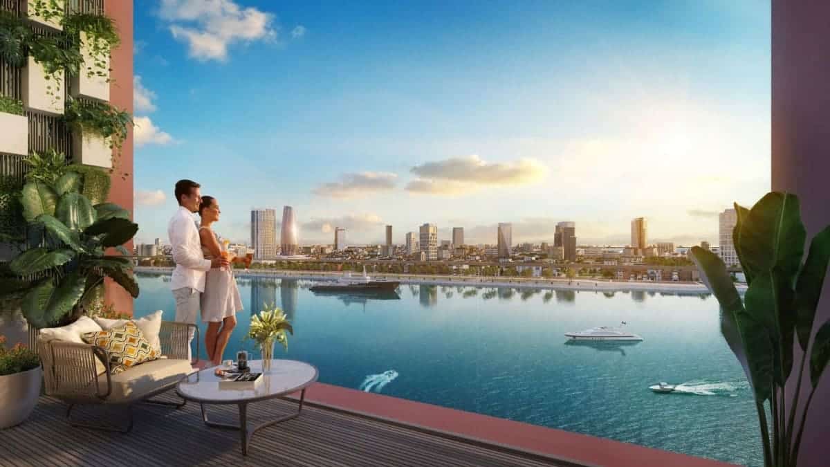 Phối cảnh Sun Symphony Residence - mảnh ghép trong bản giao hưởng bên Dòng sông Ánh sáng.