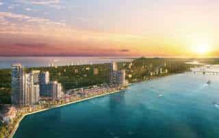Phối cảnh minh họa quần thể Sun Symphony Residence.
