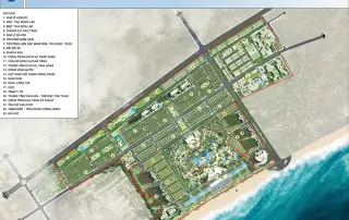 Quy hoạch khu đô thị Sun Group Vũng Tàu: Vị trí đắc địa, tiếp giáp trực tiếp với biển Đông.