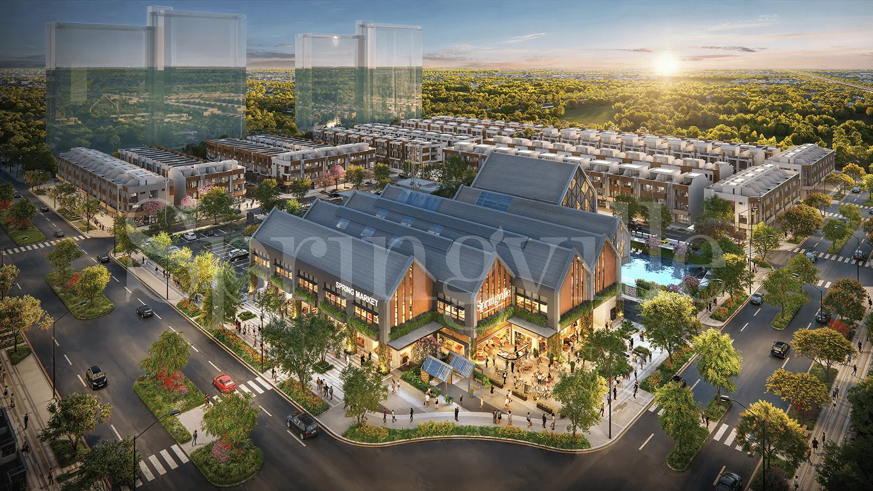 Spring Ville – cộng đồng sôi động với tiện ích đẳng cấp tại Nhơn Trạch, Đồng Nai.