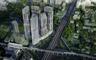 Sun Group Cầu Giấy - Tổ hợp chung cư cao cấp ngay điểm giao cắt Phạm Hùng và Xuân Thủy, vị trí kim cương quận Cầu Giấy.